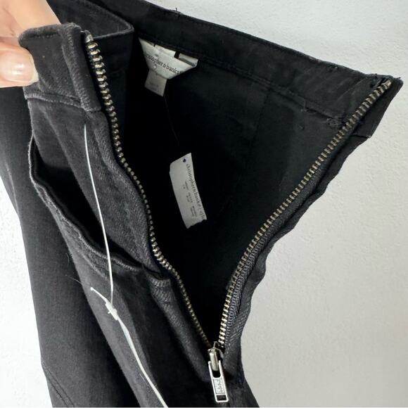 New Denim Midi Skirt Black - Picture 5 of 7